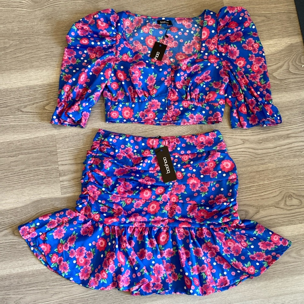 Boohoo coord set. Size US8